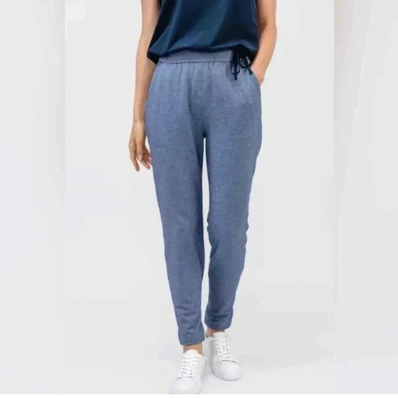 NWT MINISTRY OF SUPPLY Fusion Terry Joggers Wool Blend Pants Stretchy Soft - Picture 1 of 4